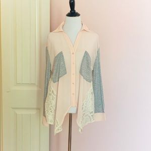 Homage Open Back Blouse